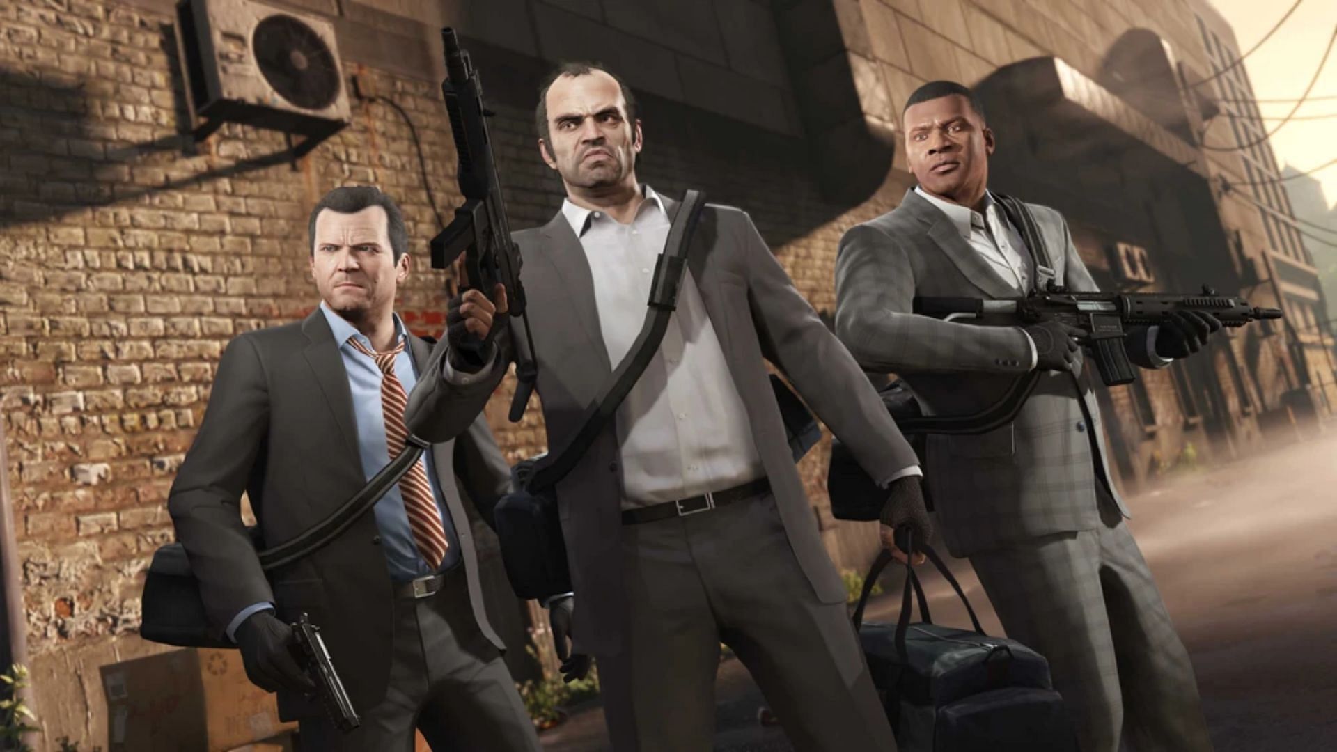 Inclusion of three protagonists would have worked in Grand Theft Auto 6 (Image via Rockstar Games)